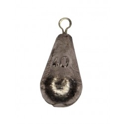 Грузило рибальське, Крапля, на петлі, 40г